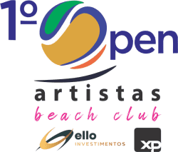 1º Open Artistas Beach Club - Ello Investimentos | XP - FEMININA C
