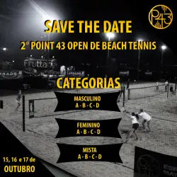 II Point 43 Open de Beach Tennis   - Categoria Fem. B