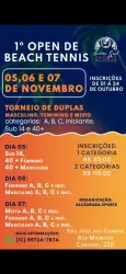 1º Open de Beach Tennis - Categoria Mista C