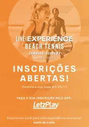LIVE! EXPERIENCE DE BEACH TENNIS - Masculino B