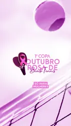 1º Copa outubro rosa de beach tennis  - Feminina C