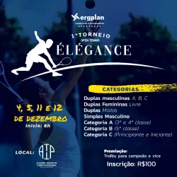 Open de Simples e Duplas ATTP 2021 - Categoria B Duplas