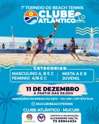 Clube Atlântico Open de Beach Tennis - Duplas Masculino A