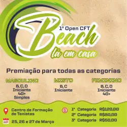 1º Open CFT - Beach lá em Casa - MASCULINO D