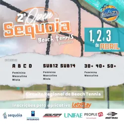 2° Open Sequoia Beach Tennis Campos Beach - Masc C