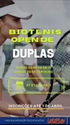 BIOTENIS OPEN DE DUPLAS - SOMA 04 MISTO