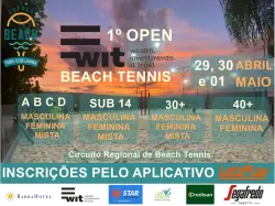 1º Open WIT Beach Tennis Espaço Beach  - Masculina C