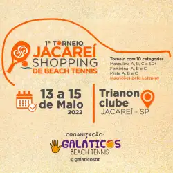1 Torneio Jacareí Shopping de Beach Tennis - Masc C