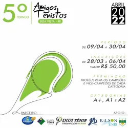 5° Torneio Amigos Tenistas BV - A2