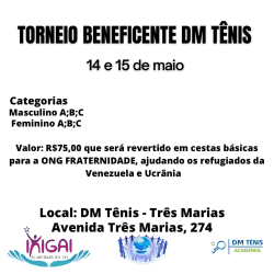 Torneio Beneficente Dm Tênis - Masculino C
