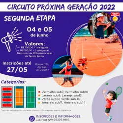 Próxima Geração 2ª etapa 2022 - Bola Laranja Sub 9 anos - Masculino