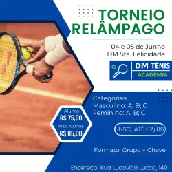 Torneio Relâmpago Dm Tênis - Masculino A