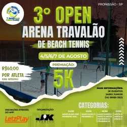 3º OPEN ARENA TRAVALÃO DE BEACH TENNIS - MASCULINA A