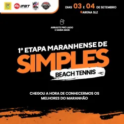 FBTM15 - I Etapa do Maranhense de Beach Tennis Simples - Dupla Masculina A