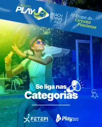 CIRCUITO PLAY BEACH TENNIS - ETAPA BRAVO (IV) - MASCULINA INICIANTE