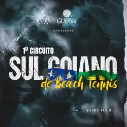 1° CIRCUITO SUL GOIANO DE BEACH TENNIS 1° ETAPA BARRA SPORTS - CATEGORIA D MASCULINO