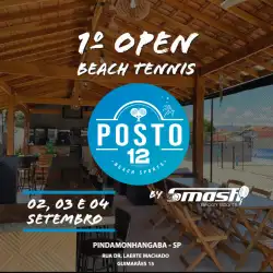 1º OPEN POSTO 12 BEACH TENNIS - MASCULINO SUB 14  SMASH & POSTO12