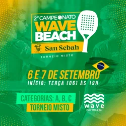 Torneio Misto Wave Beach San Sebah