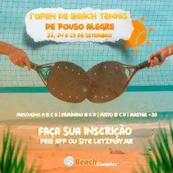 1° BeachComplex Beach Tennis Open - Pouso Alegre MG - MASCULINO C