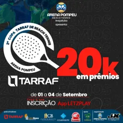 2ª COPA TARRAF DE BEACH TENNIS ARENA POMPEU - FEMININA C