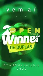 2° Open Winner Duplas de Tênis  - Centenária