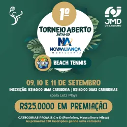 1° Torneio Aberto Nova Aliança Imobiliaria de Beach Tennis - Mista B