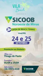 SICOOB NOROESTE OPEN DE BEACH TENNIS - Duplas Masculino C