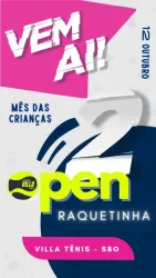 2open de Raquetinha Villa Tennis - Masculina B
