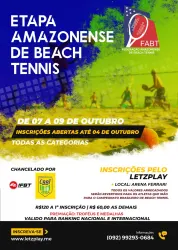 CBBT100 - ETAPA AMAZONENSE DE BEACH TENNIS - Dupla Feminina D