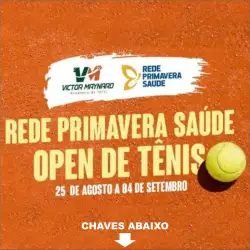 REDE PRIMAVERA OPEN DE TÊNIS - 5a Classe Mista