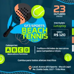 GF3 Sports Beach Tennis Cup - MISTA A/B