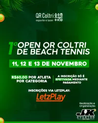1º OPEN QR COLTRI DE BEACH TENNIS - MISTA C