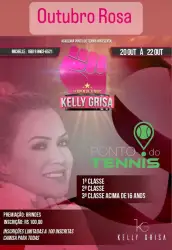 1º OPEN FEMININO KELLY GRISA - 2º CLASSE FEMININA