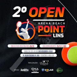 2º OPEN ARENA BEACH POINT LINS - MASCULINA INICIANTE