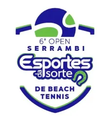 FPEBT250- 6° Open Serrambi Esportes da Sorte de Beach Tennis - Dupla Mista Sub 12