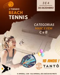 Torneio Beach Tennis - Tantô 10 Anos - MASCULINA C
