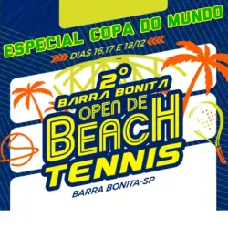 2° Barra Bonita Open De Beach Tennis - PÉ NA AREIA - Cat. Adulto Mista D