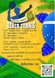 COPA CMC DE BEACH TENNIS