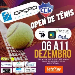 II OPÇÃO IMÓVEIS OPEN DE TÊNIS - QUARTA CLASSE