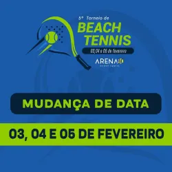 5º Torneio de Beach Tennis Arena 80 - Masculino C