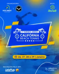 2° TORNEIO DO CALIFÓRNIABEACH  - Masculino iniciante