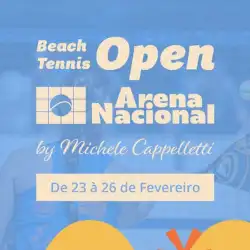 Beach Tennis Open Arena Nacional by Michele Cappelletti - Mista PRO/A