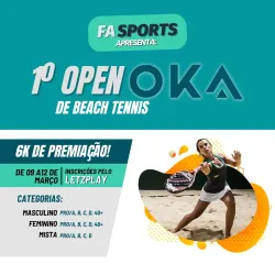 1º Open Oka - Dupla Masculino 40+