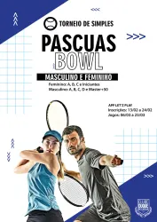 TORNEIO DE SIMPLES - PASCUAS BOWL 2023 - MASCULINO B