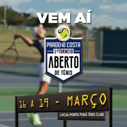 1° Torneio Aberto Prado & Costa de Tênis  - 2 classe masc.