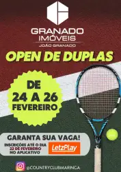 GRANADO IMÓVEIS OPEN DE DUPLAS - 3 classe