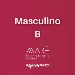 3º Torneio Aberto de Beach tennis - MASCULINO B