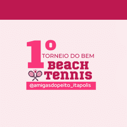 Primeiro Torneio do Bem de Beach Tennis - Masculina Iniciante