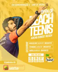 1º Open de Beach Tennis - Arena Sunset Beach - Masculino B