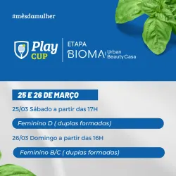 PLAY CUP - EDIÇÃO BIOMA URBAN BEATY CASA - FEMININO B/C